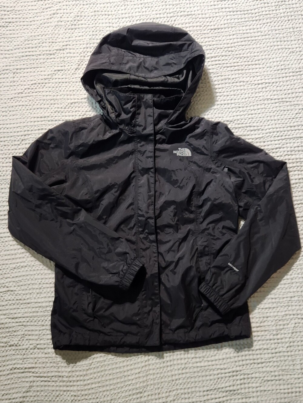 The North Face Black Hooded Shell Jacket